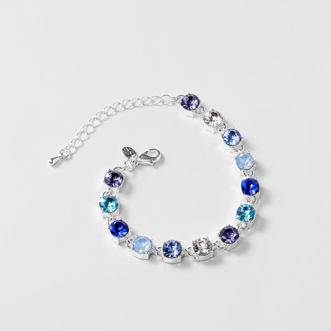 Blue Ombre Crystal Bracelet