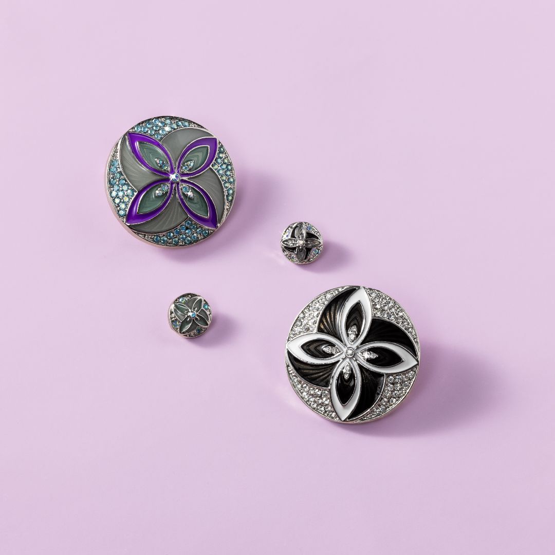 Aqua/Purple Bunchberry Statement B 12/24
