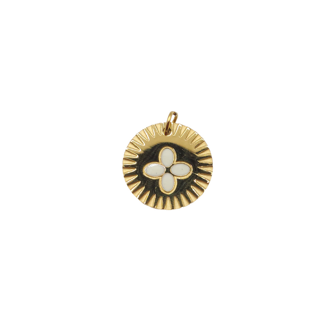 Button Charm (WR; gold)