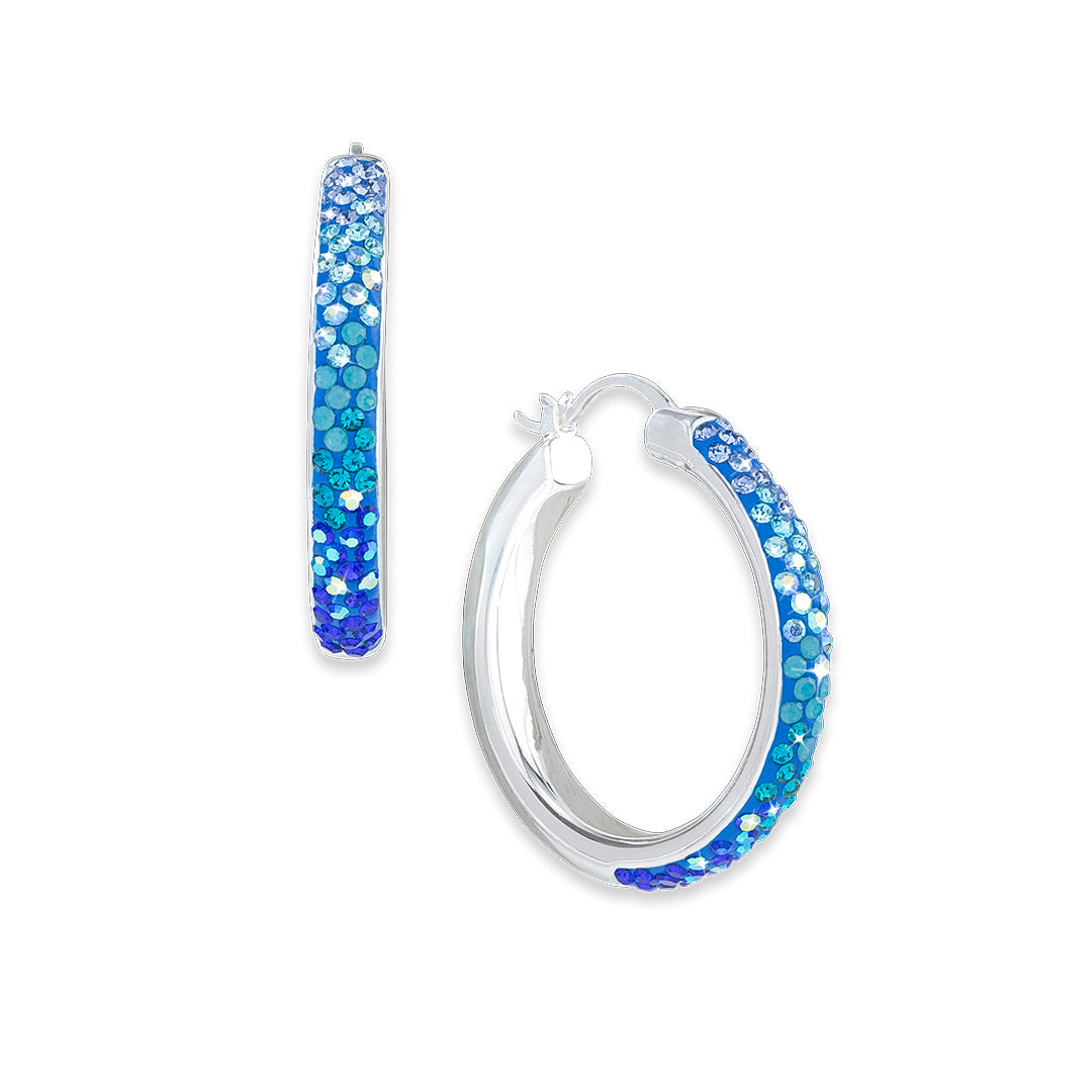 Insider First Aqua Couture Hoops