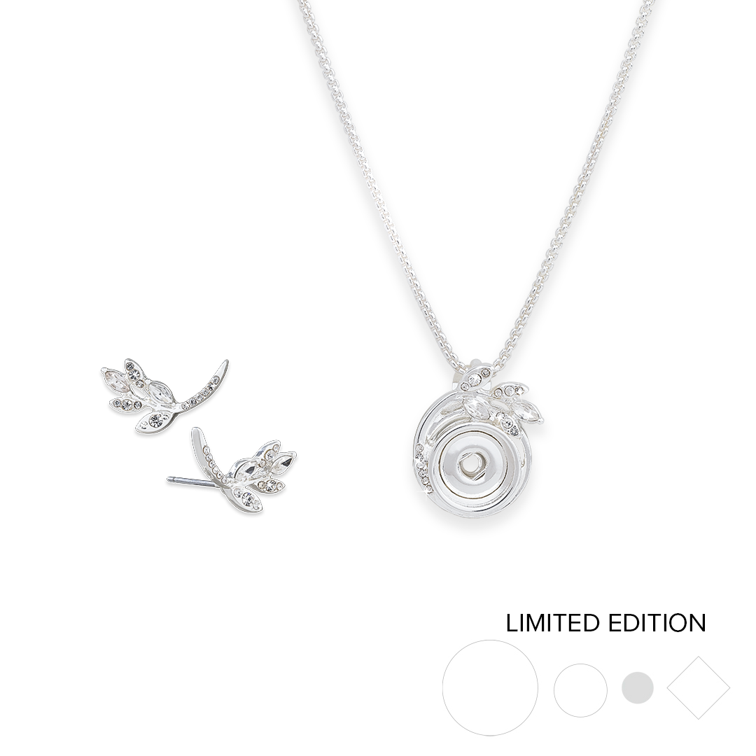 Ivy Dotlet Necklace & Earring Set