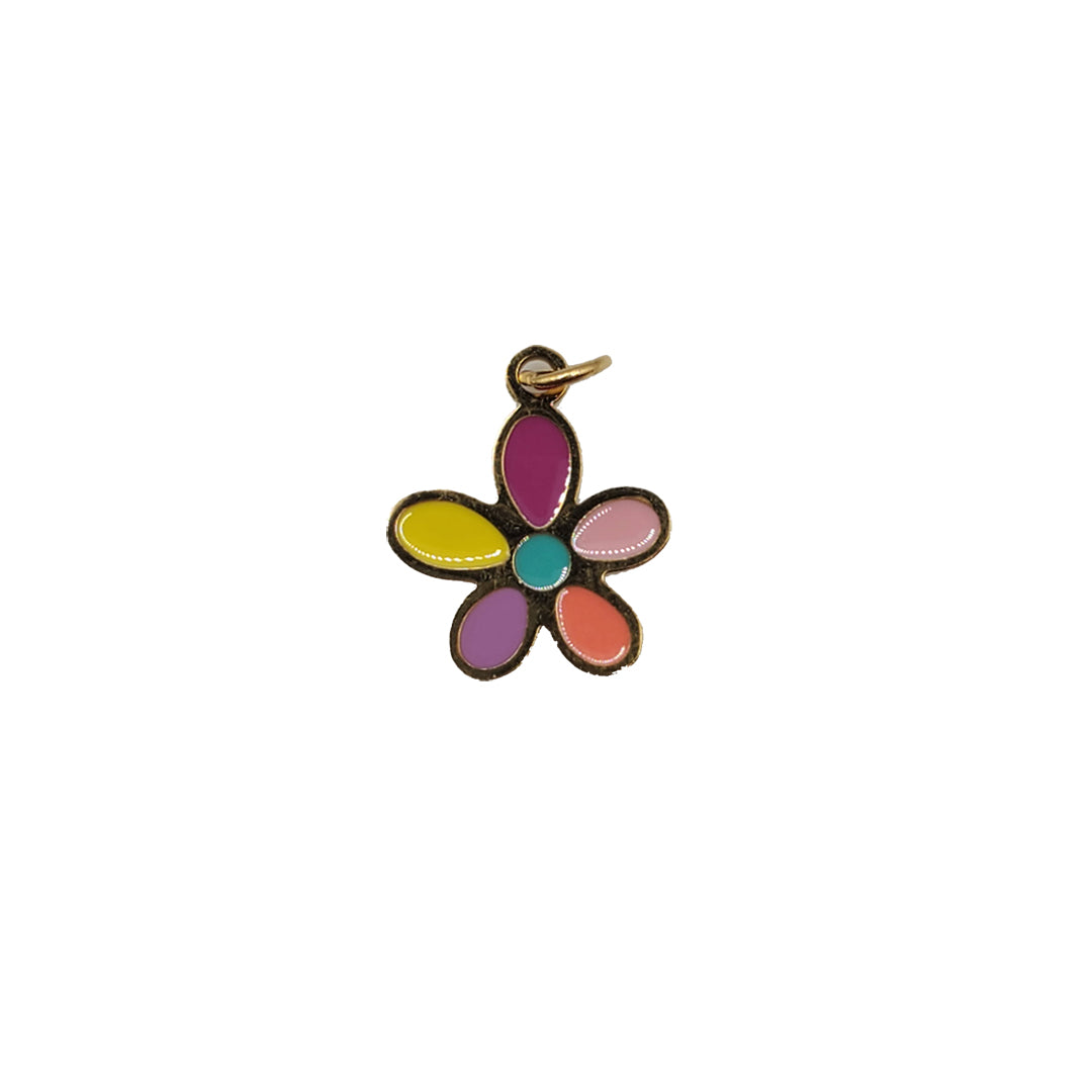 Neon Flower Charm (WR; gold)
