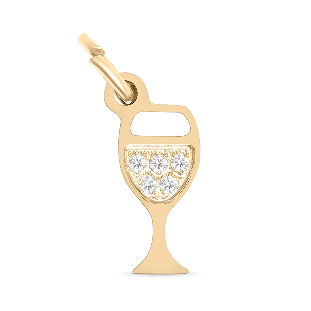 Wine Glass Charm