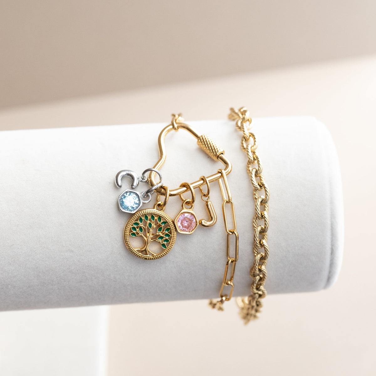 Bubble Letter Charms