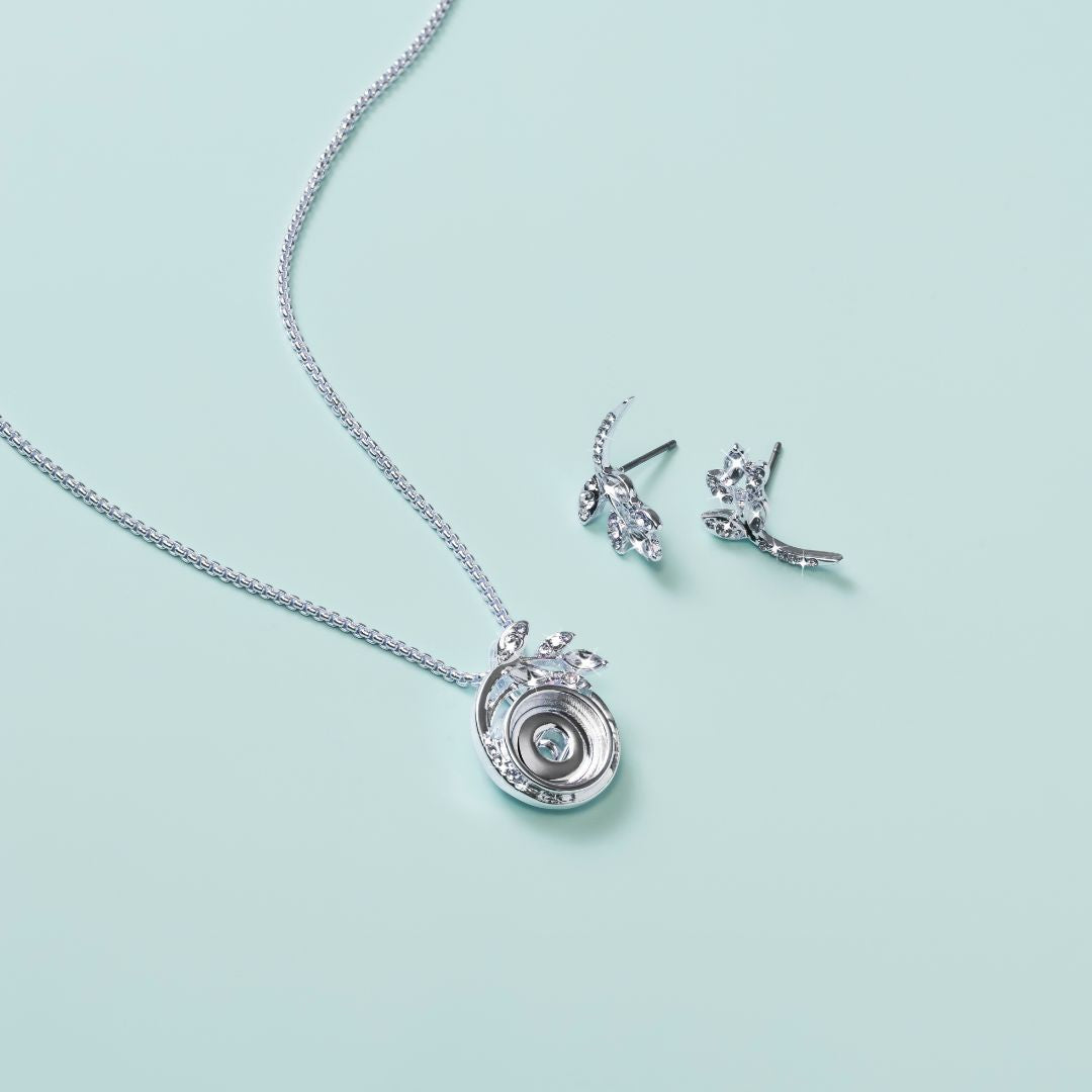 Ivy Dotlet Necklace & Earring Set