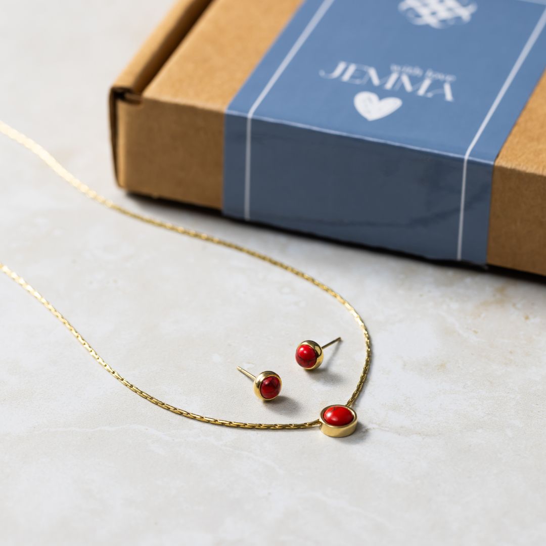 Jemma Jewelry Box January '25 - Gold