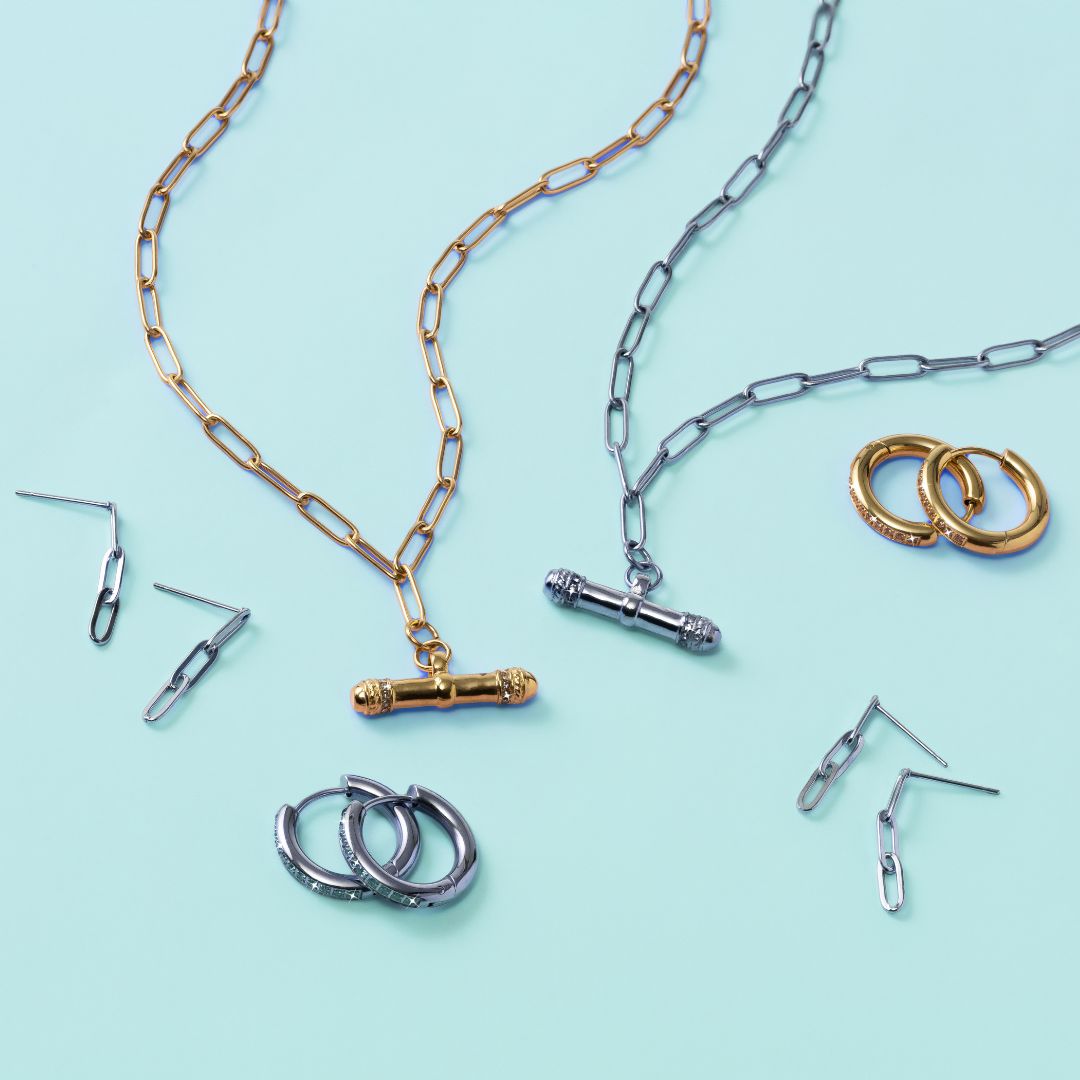 Paperclip Earrings (WR)