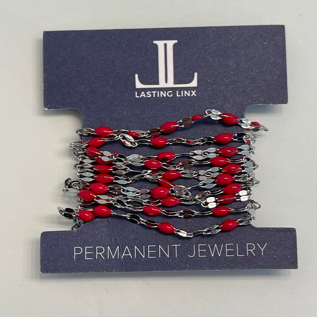 Red Enamel Chain