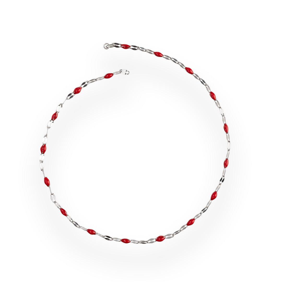 Red Enamel Chain