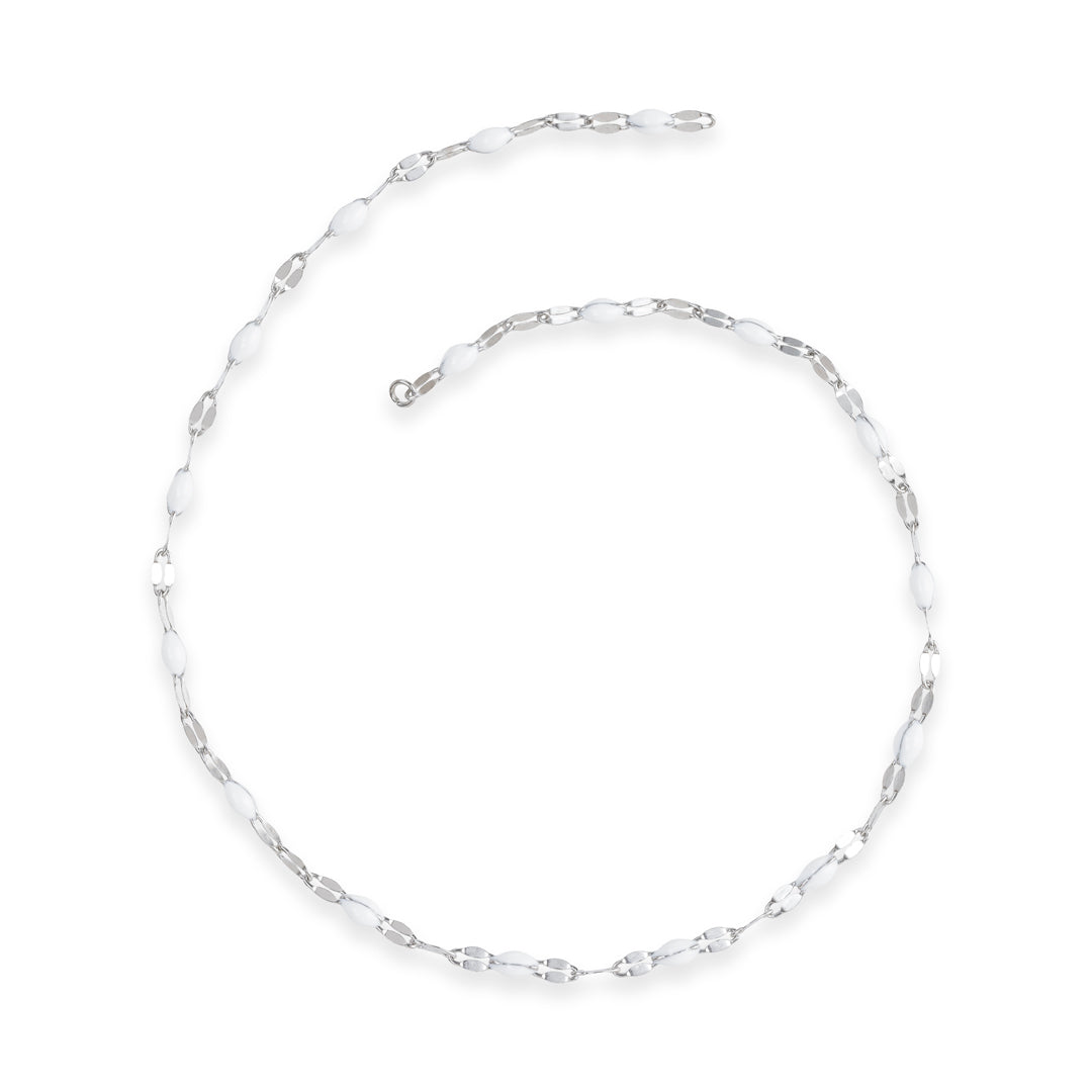White Enamel Chain
