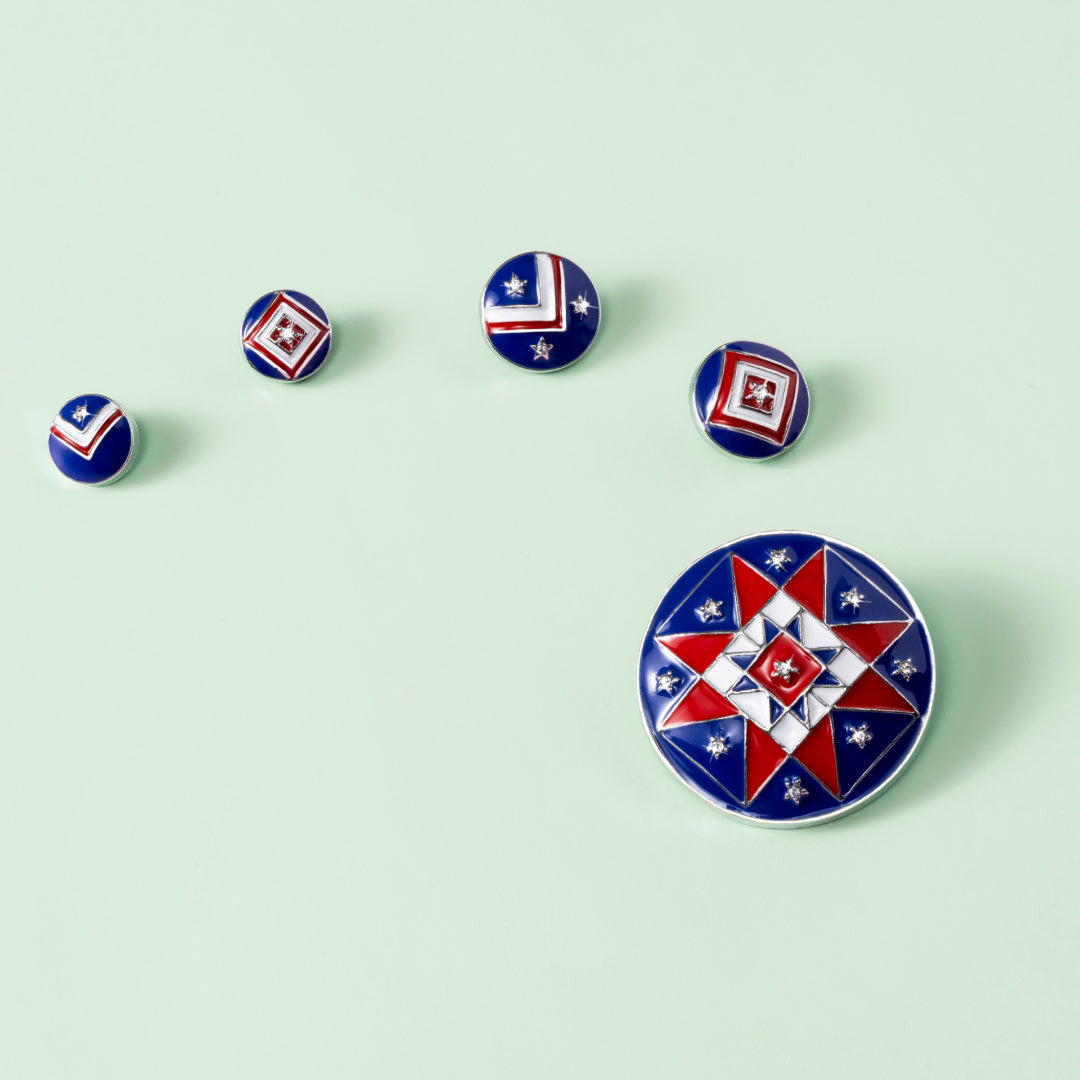 Patriotic Patchwork Dotlet