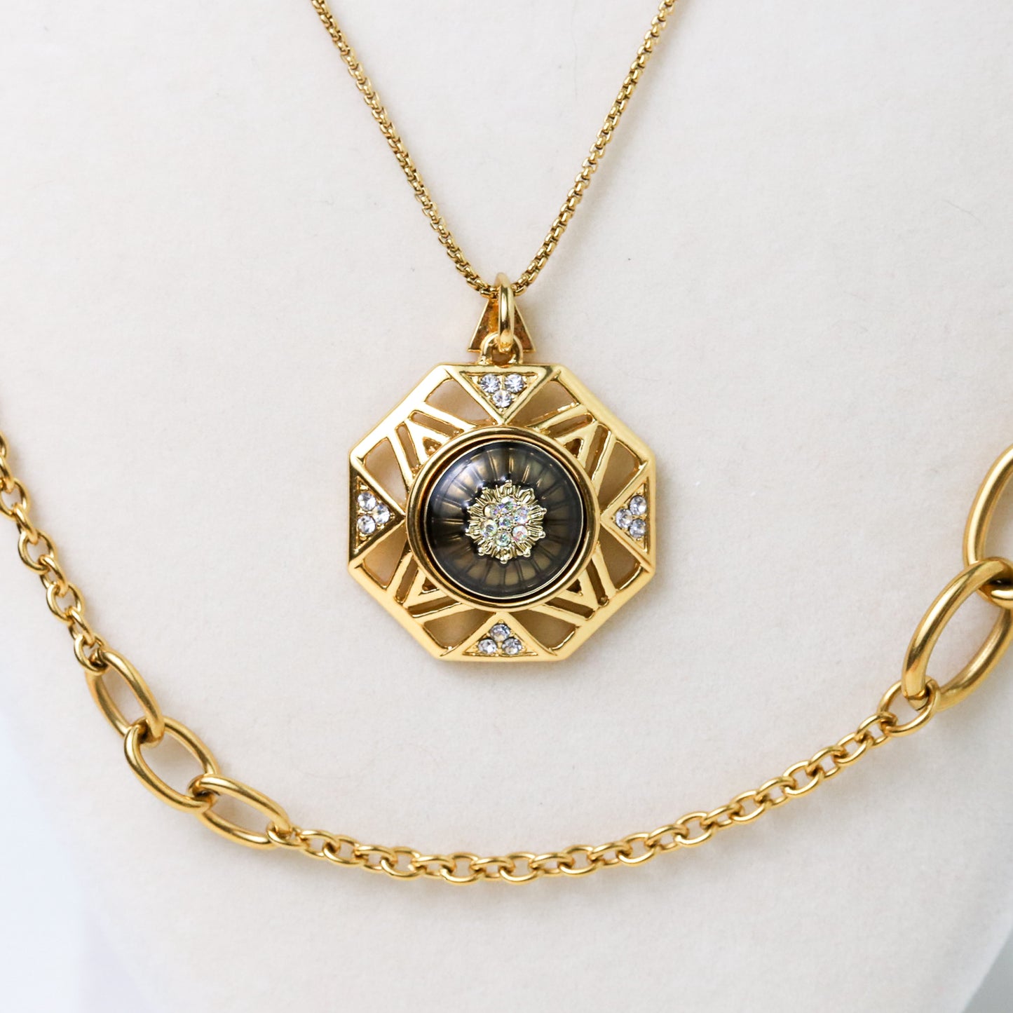 Aurora Original Pendant and Earring Set