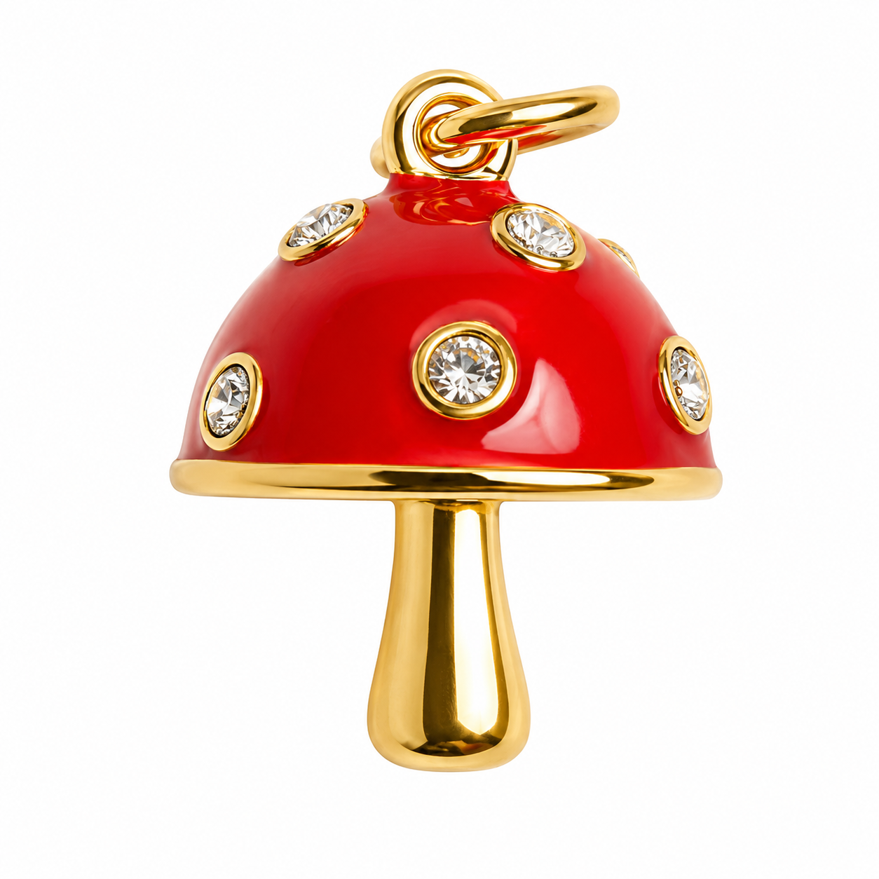 Mushroom Pendant Charm