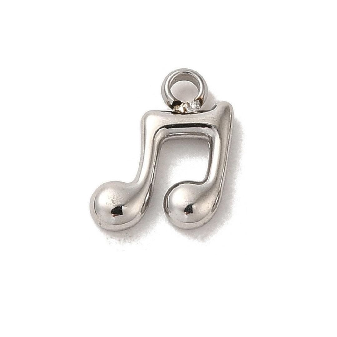 Small Music Note Charm (WR)