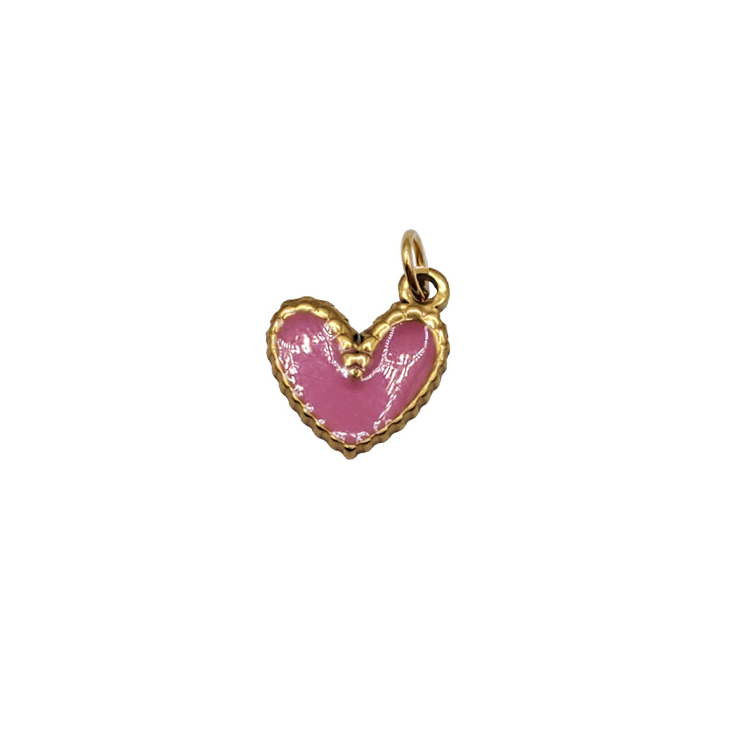 Heart Charm - Assorted (WR; gold)