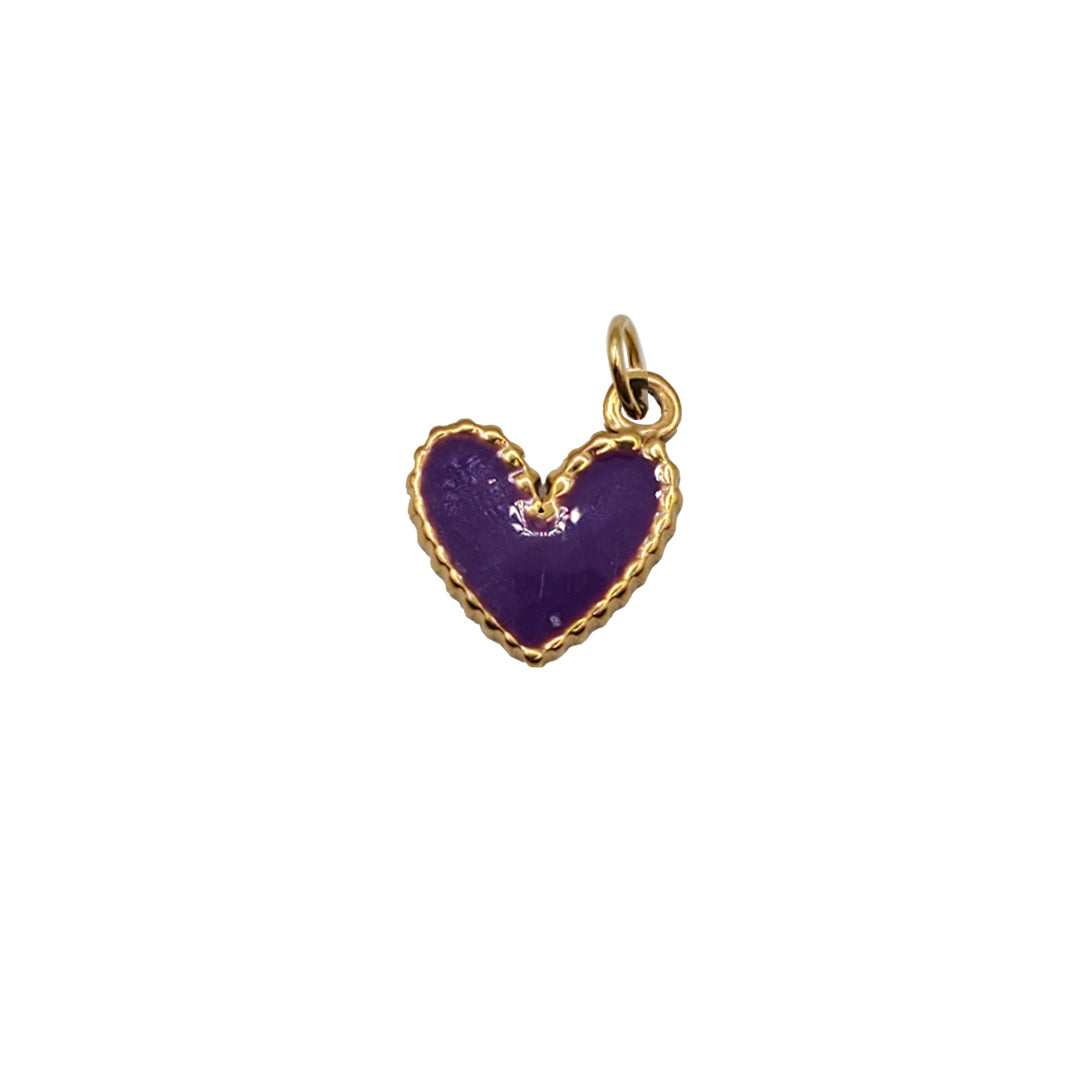 Heart Charm - Assorted (WR; gold)