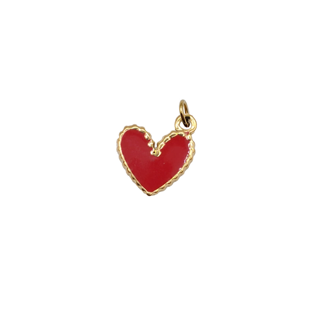 Heart Charm - Assorted (WR; gold)