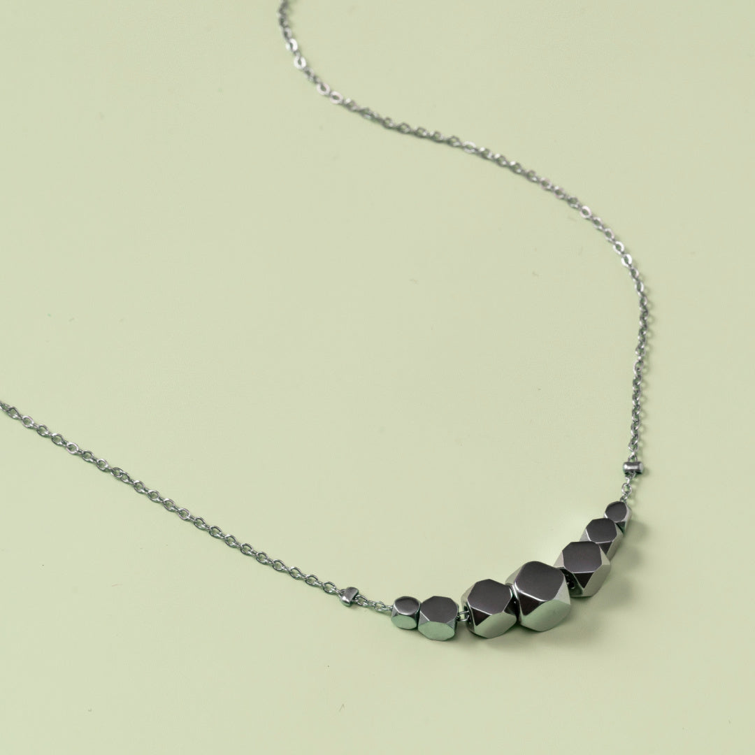 Square Beaded Necklace (WR)