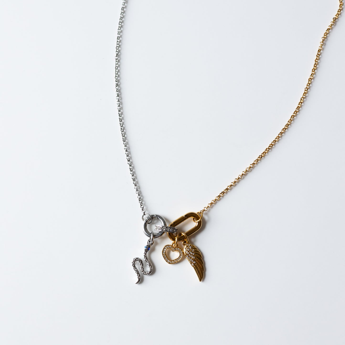 Duo Charm Keeper Necklace