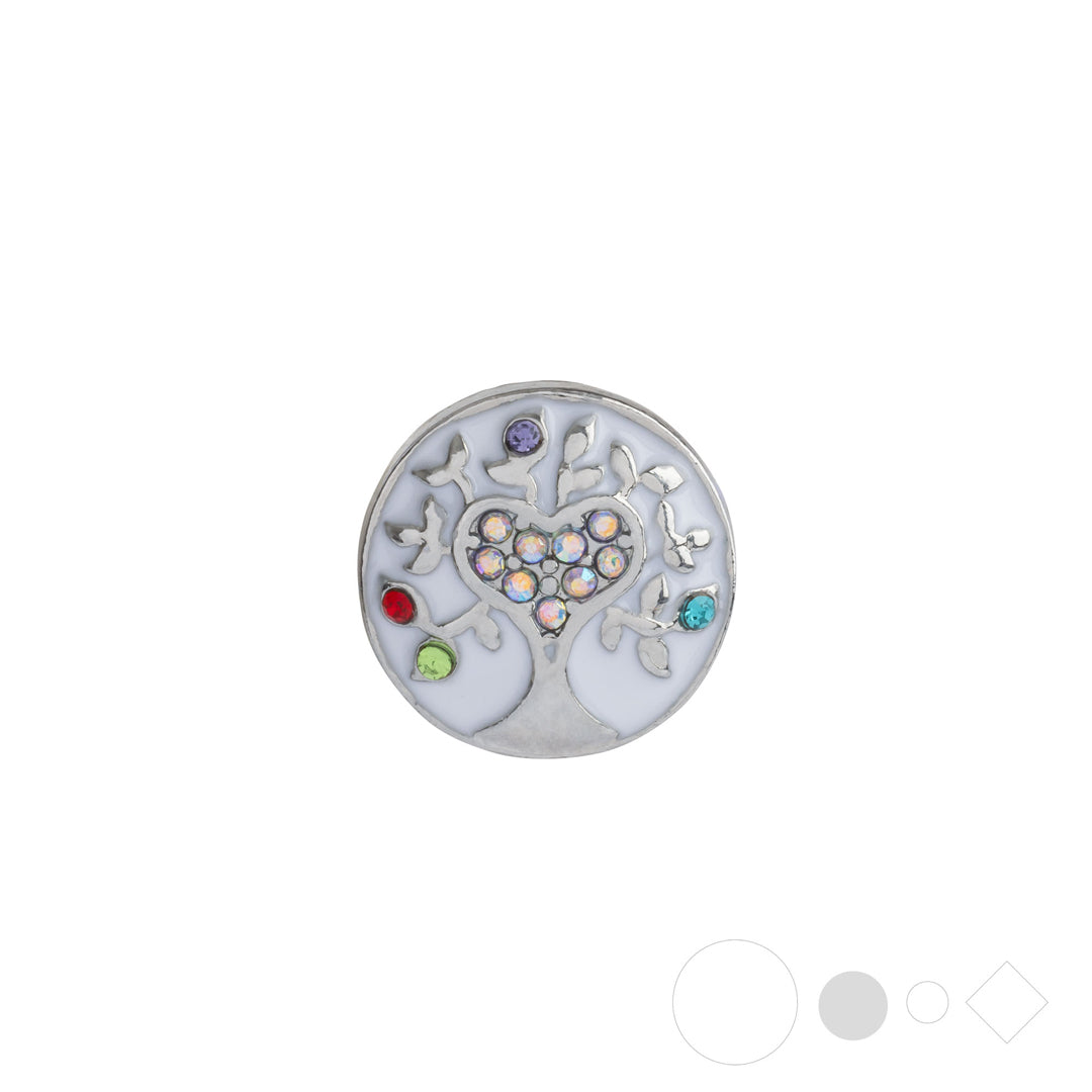 Tree of Life necklace pendant charm for snap jewelry