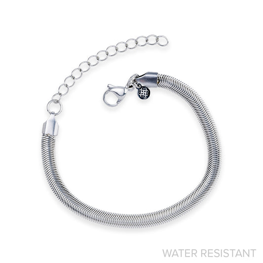 Flat Snake Chain Bracelet (WR)