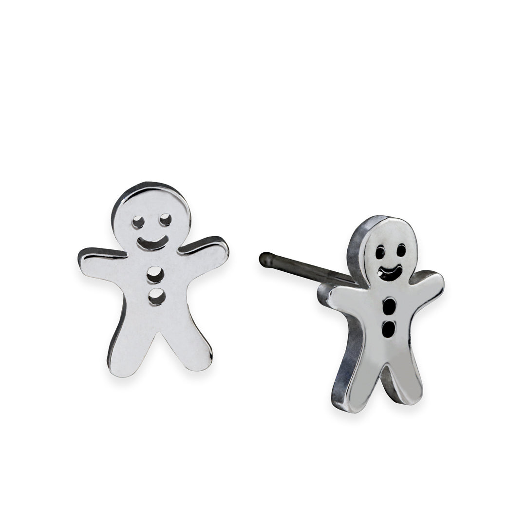 Silver Christmas Earrings Set (WR)