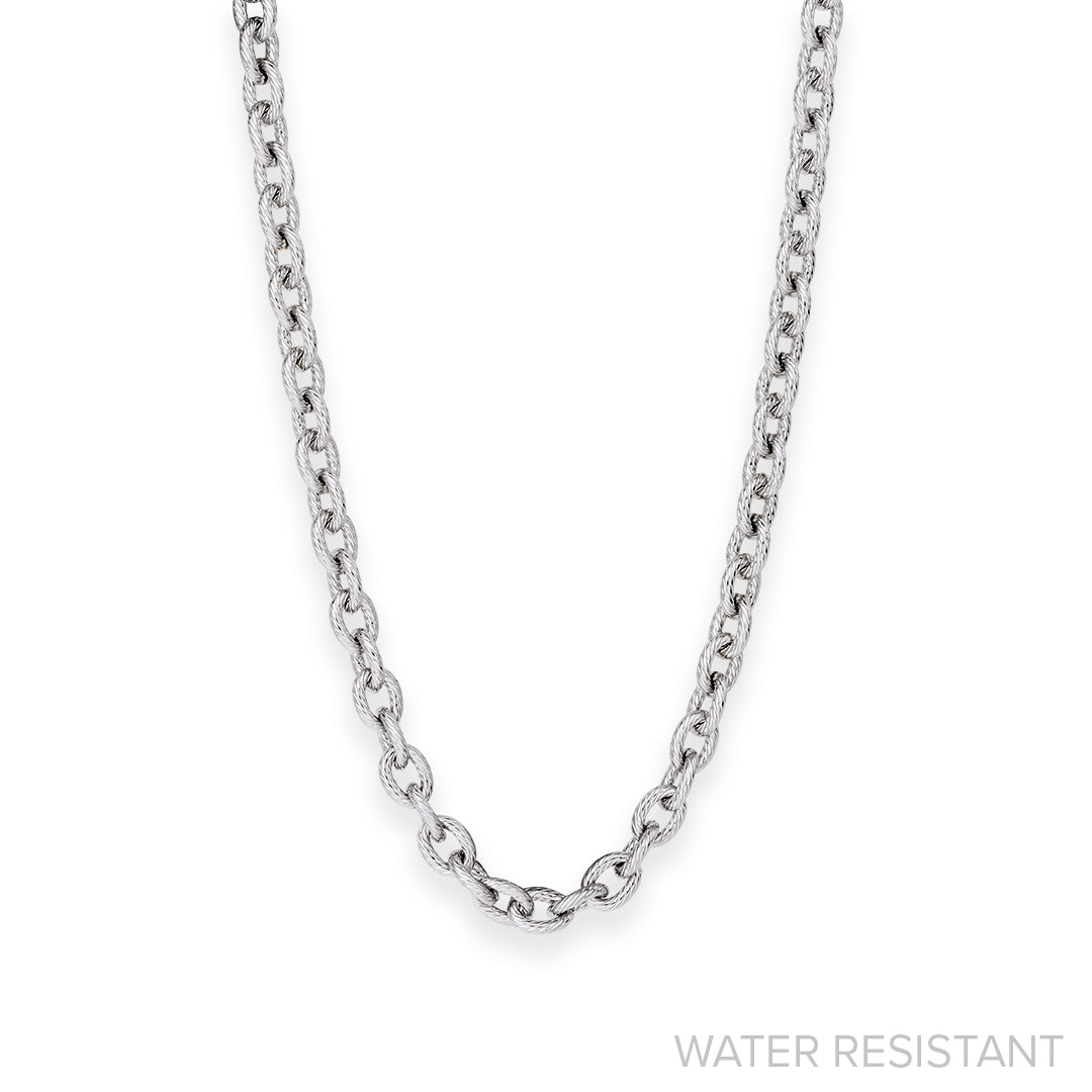 Textured Link Chain