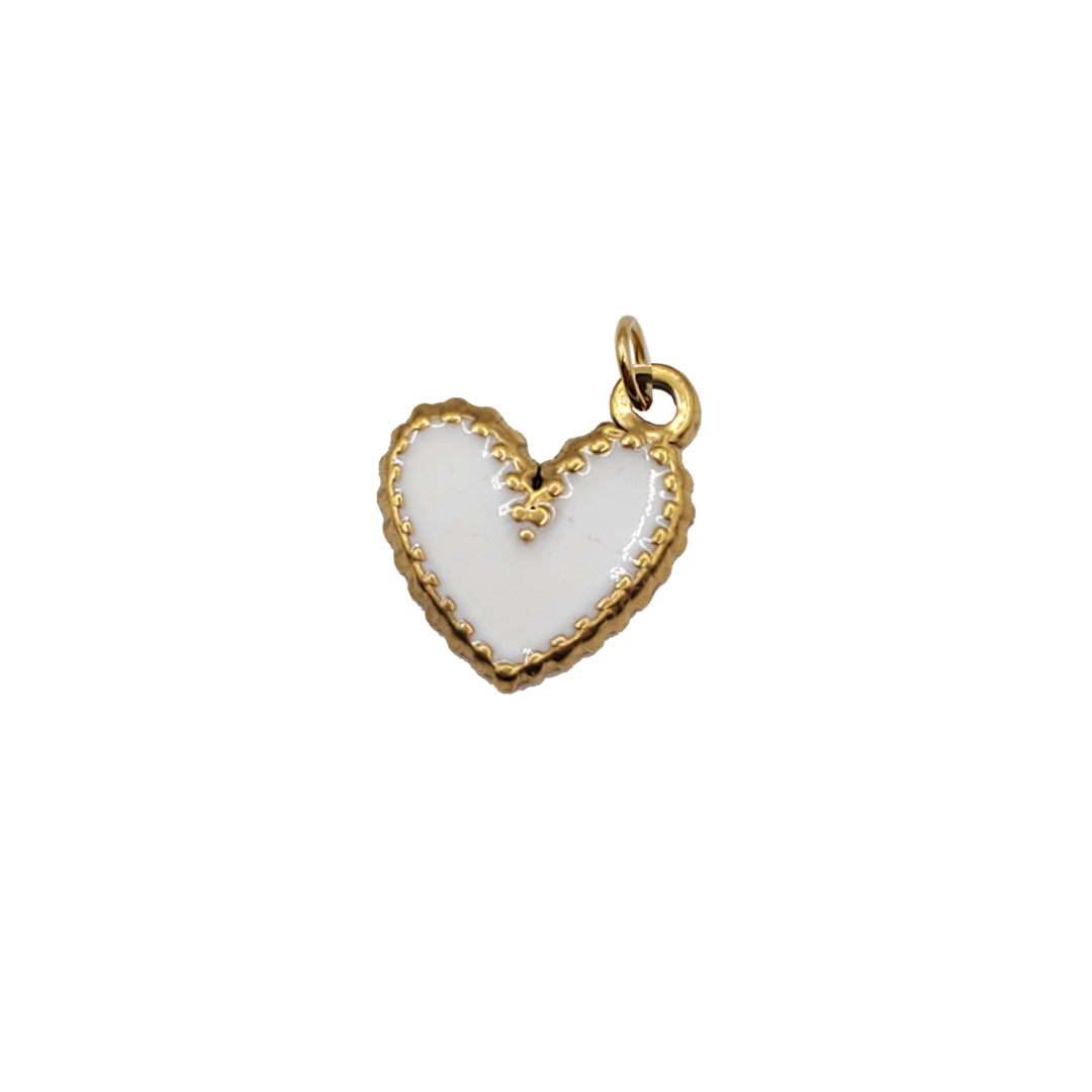 Heart Charm - Assorted (WR; gold)