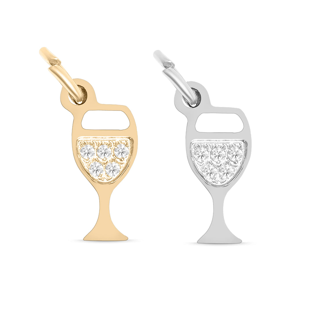 Wine Glass Charm