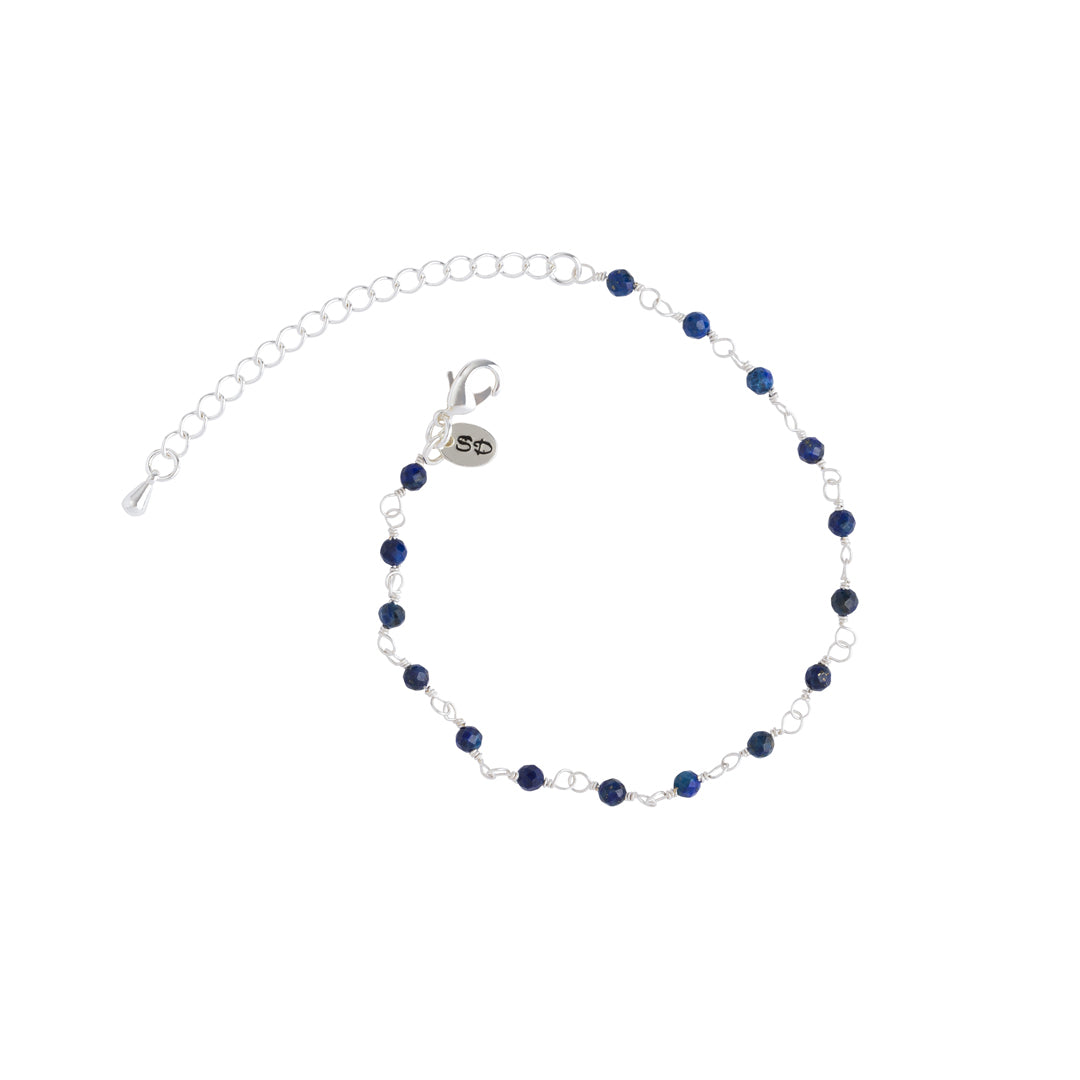 Lapis Chain Bracelet