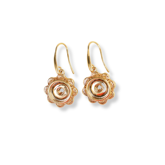Annabelle Dotlet Earrings - Gold