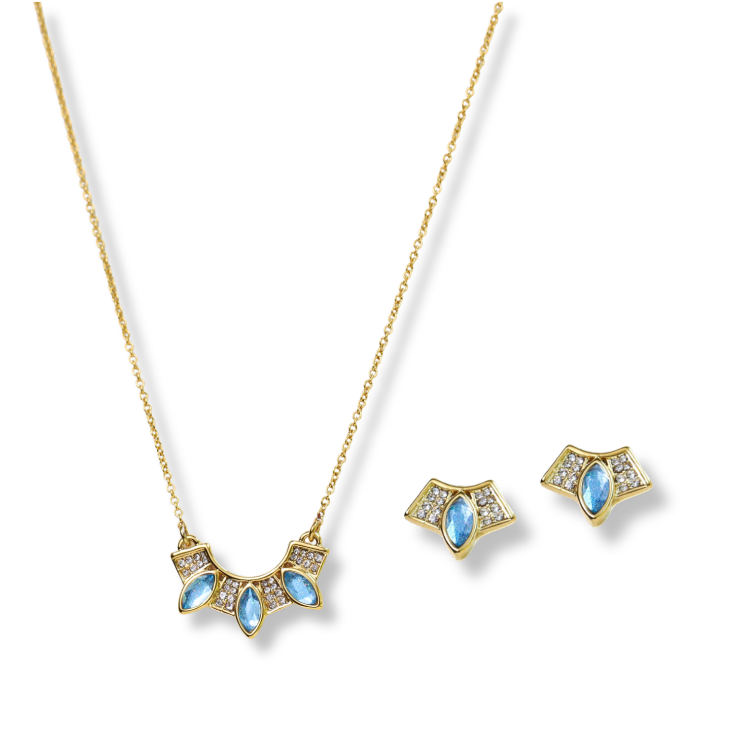 Art Deco Necklace and Earrings