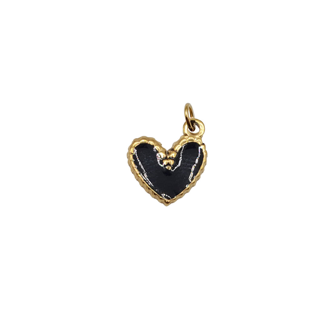 Heart Charm - Assorted (WR; gold)