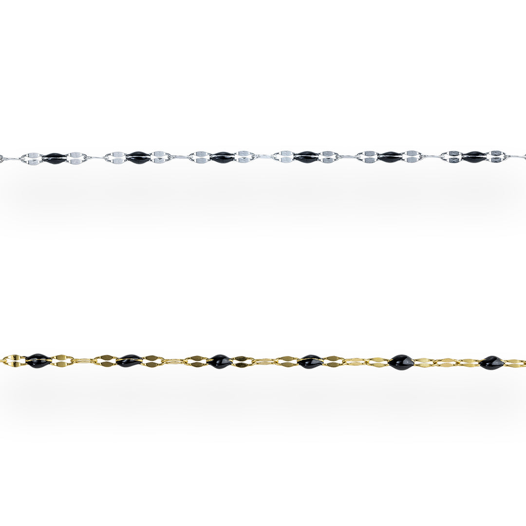 Black Enamel Chain