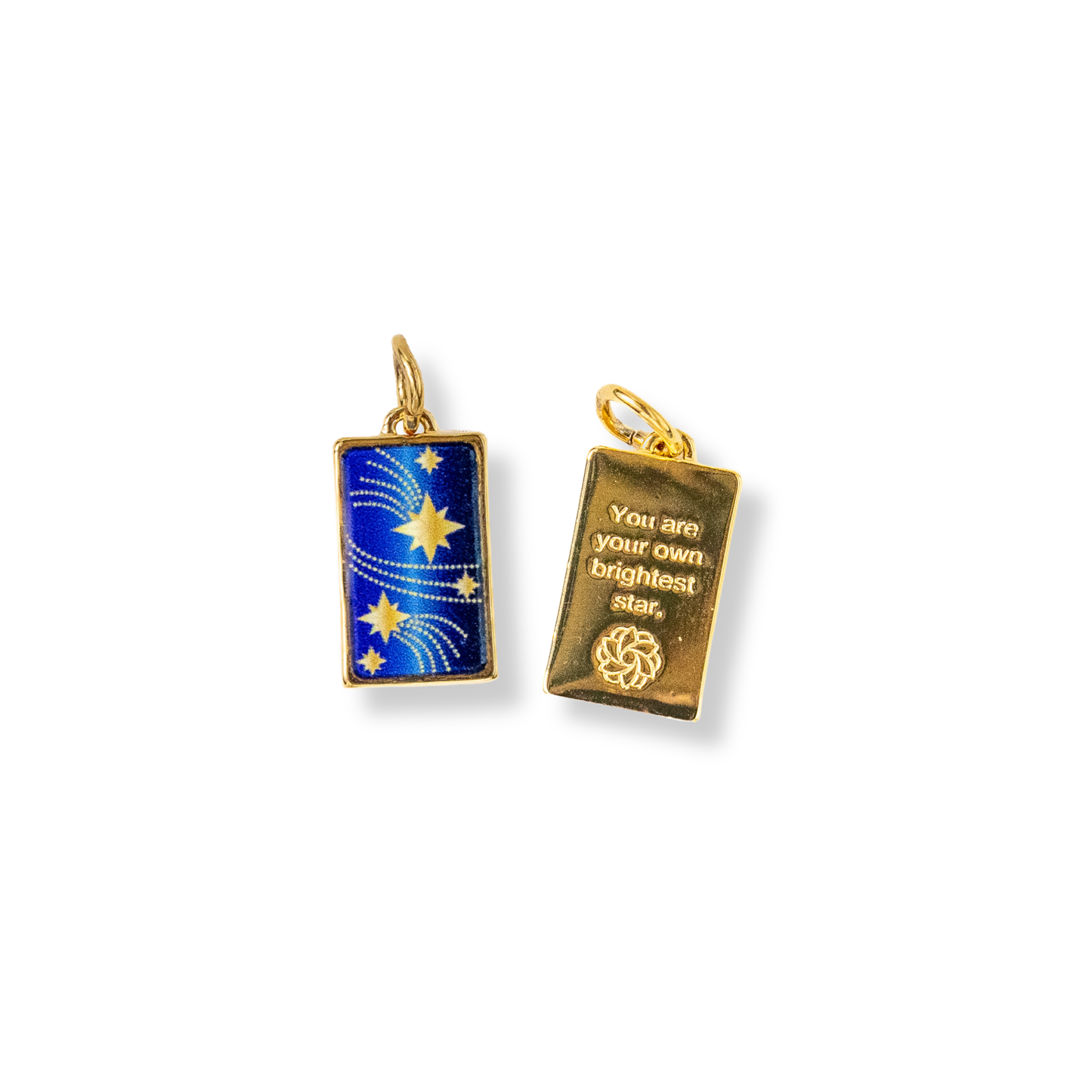 Brightest Star Tag Charm - Gold