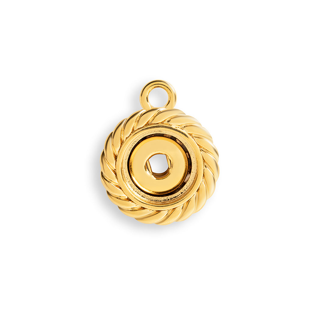 Rope Edge Dotlet Hoop Drop