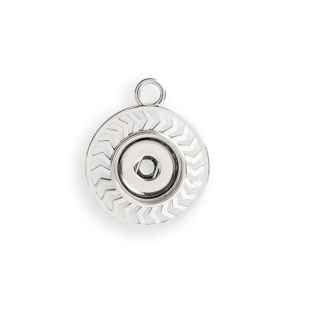 Chevron Dotlet Earring Drops