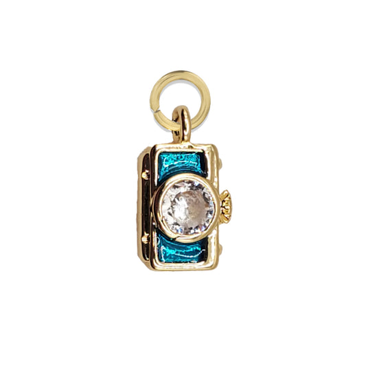 Camera Charm (WR; gold)