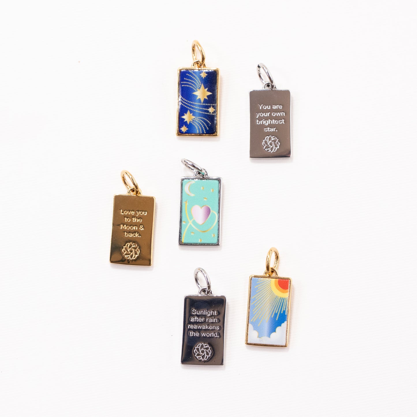 Brightest Star Tag Charm - Gold