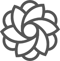 A dark gray stylized logo for Style Dots, with a transparent background. 