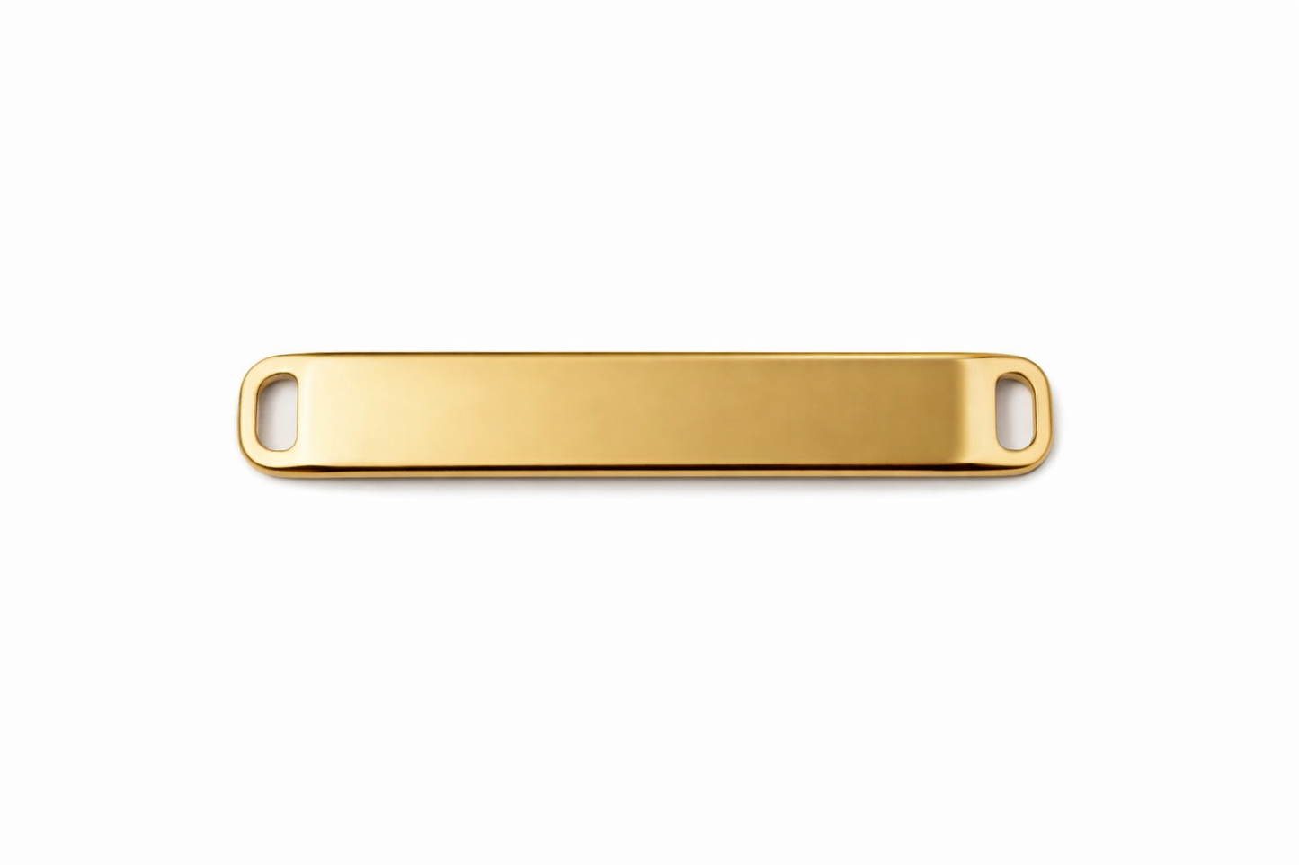 Heritage Engravable ID Bracelet - Gold