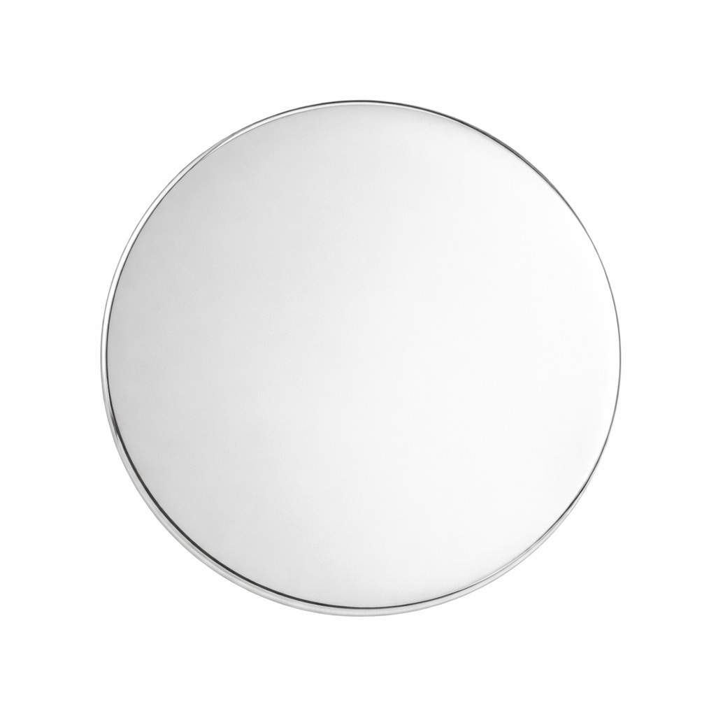 Statement Engravable Dot - Silver