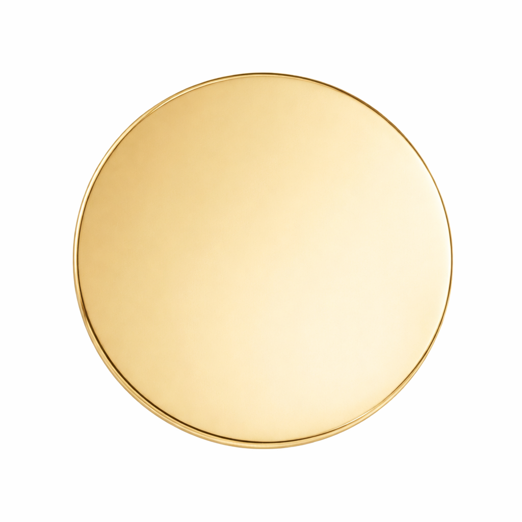 Statement Engravable Dot - Gold