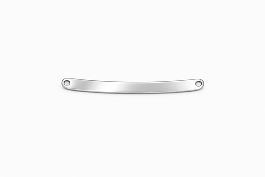 Legacy Engravable Fine ID Bracelet - Silver