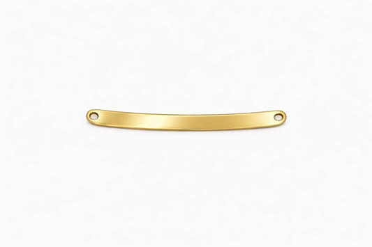 Legacy Engravable Fine ID Bracelet - Gold