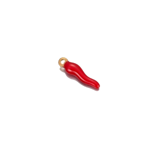 Chili Pepper Charm Gold