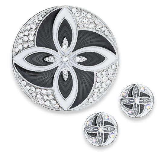 Black/White Bunchberry Statement A 12/24