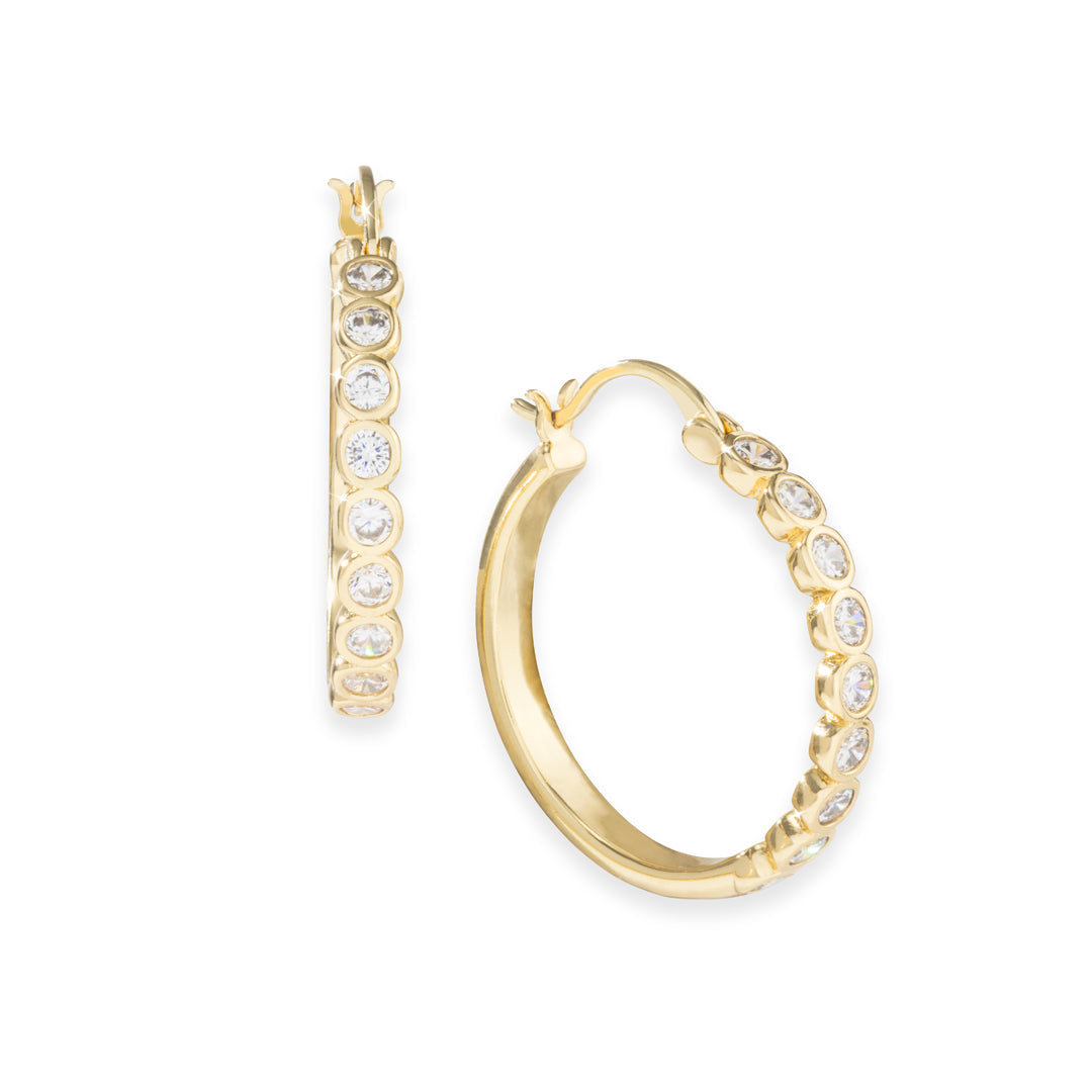 Diamondette Hoops