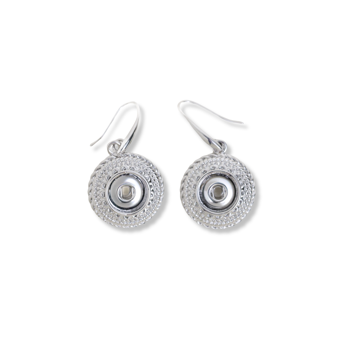 Decor Dotlet Earrings - Silver