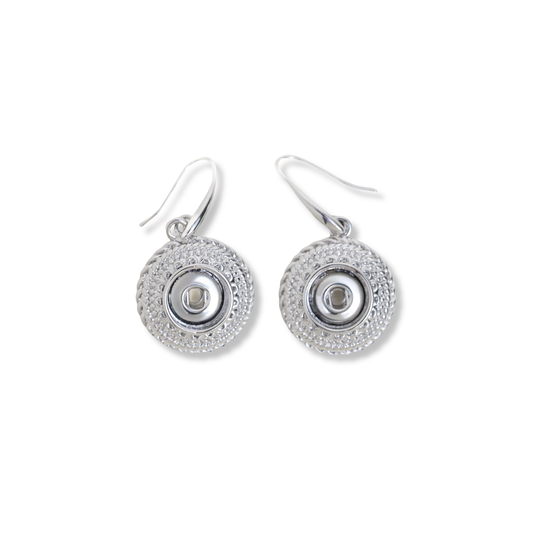 Decor Dotlet Earrings - Silver